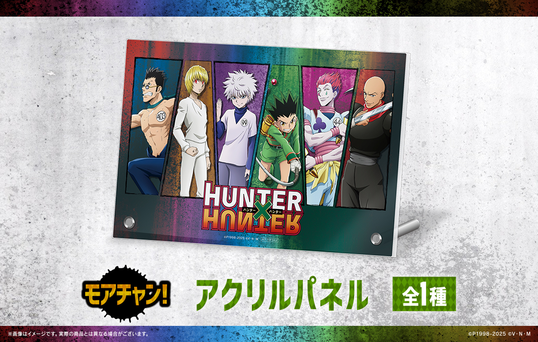 冴羽龍さん専用 HUNTER×HUNTER WEBくじ アクリルパネル HUNTER×HUNTER WEBくじ第6弾～AIM! HUNTER LICENSE～ | WEBくじ